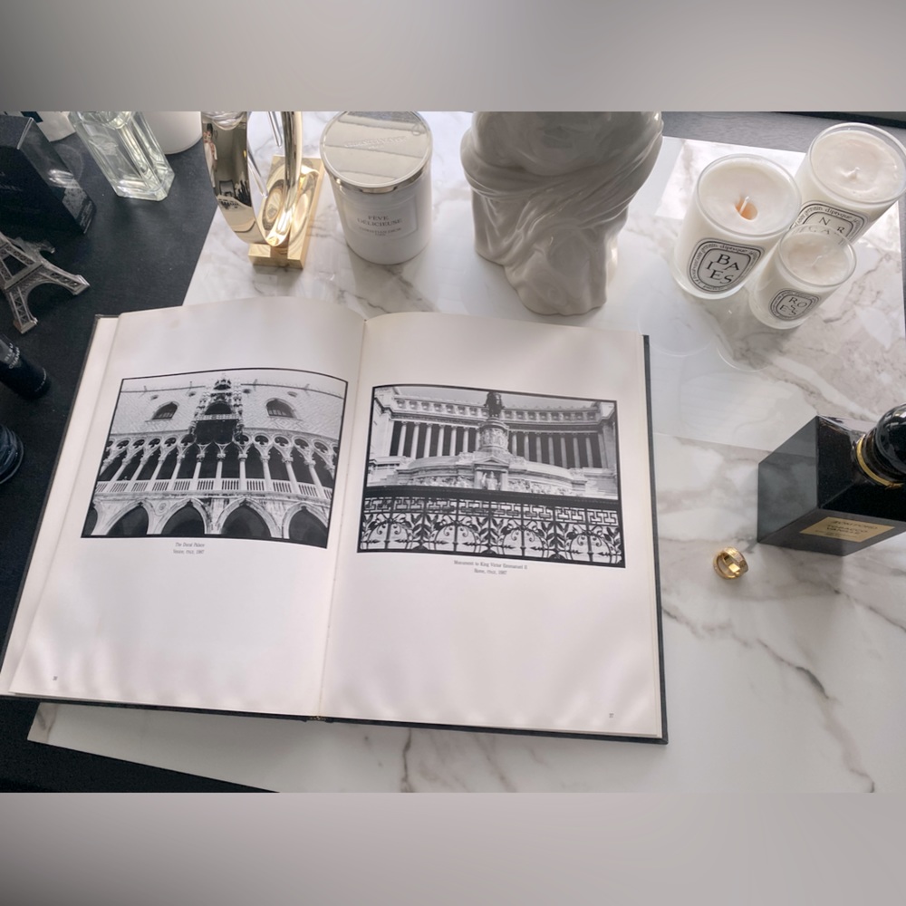 Vintage architectural Coffee table book